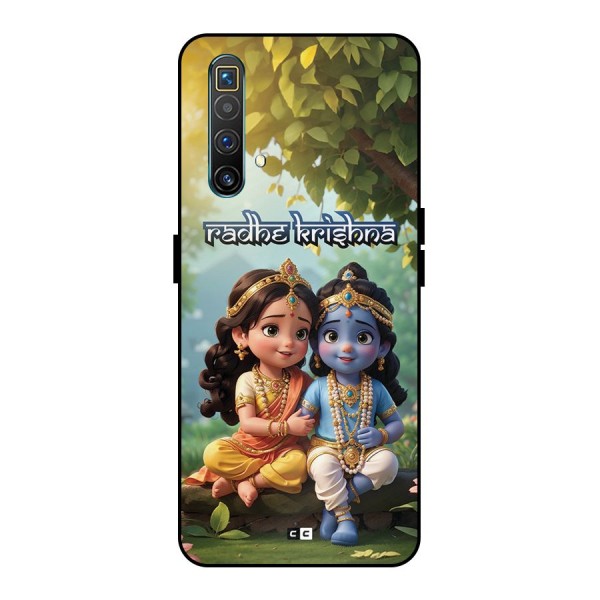 Hare Radhe Krishna Metal Back Case for Realme X3