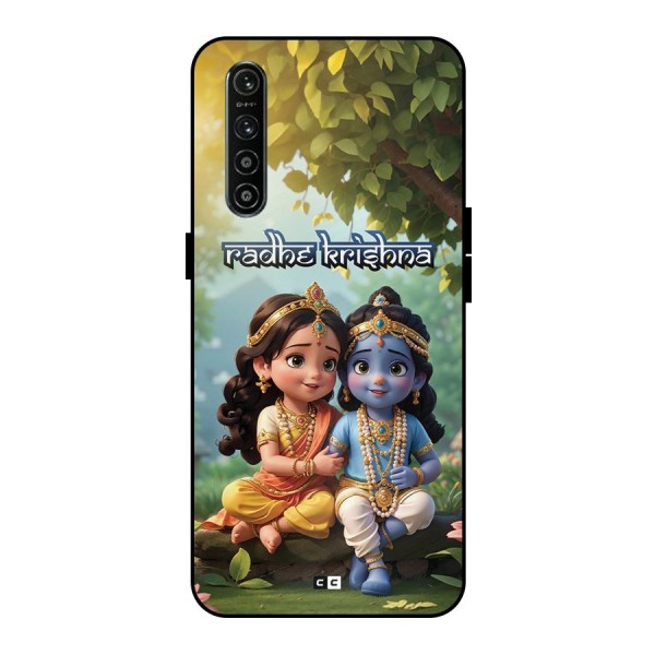 Hare Radhe Krishna Metal Back Case for Realme XT