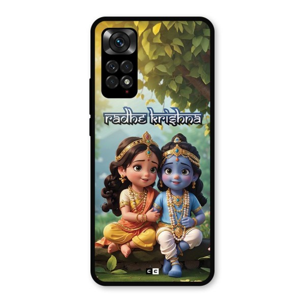 Hare Radhe Krishna Metal Back Case for Redmi Note 11