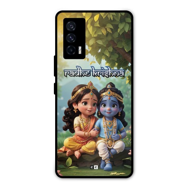 Hare Radhe Krishna Metal Back Case for iQOO 7 5G