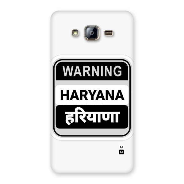 Haryana Warning Back Case for Galaxy On5