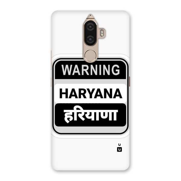 Haryana Warning Back Case for Lenovo K8 Note