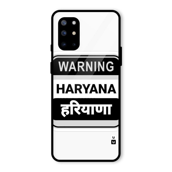 Haryana Warning Glass Back Case for OnePlus 8T