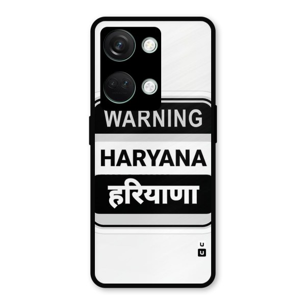 Haryana Warning Metal Back Case for OnePlus Nord 3