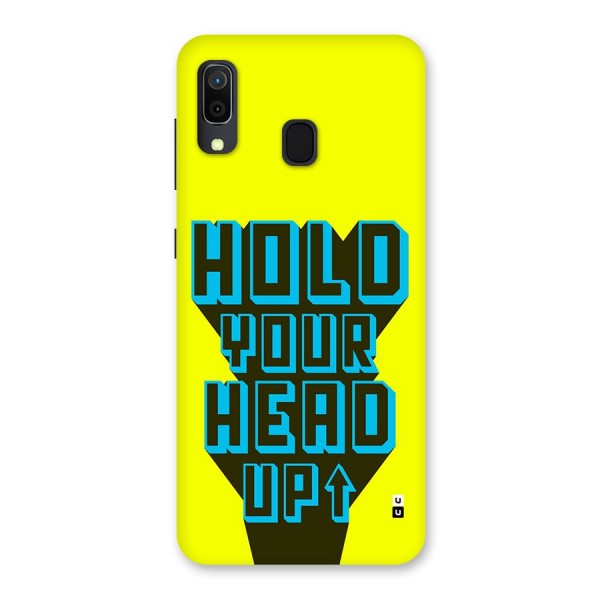 Head Up Back Case for Galaxy A20