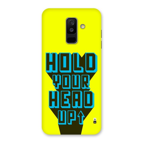 Head Up Back Case for Galaxy A6 Plus