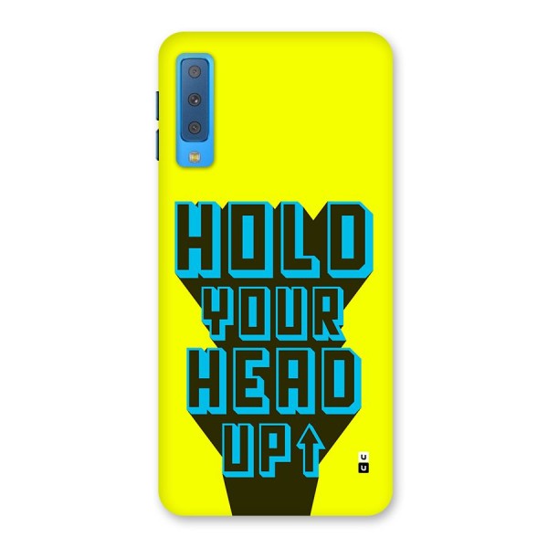 Head Up Back Case for Galaxy A7 (2018)