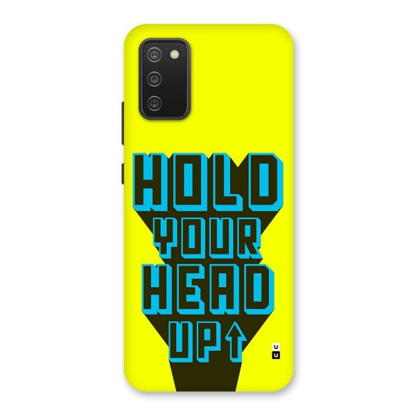 Head Up Back Case for Galaxy F02s