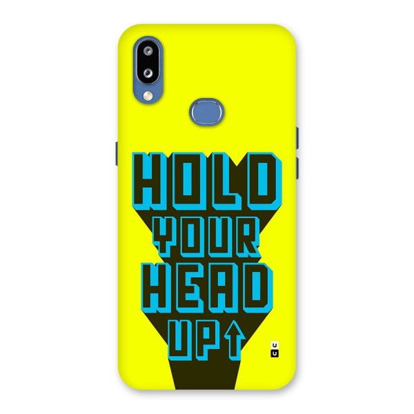 Head Up Back Case for Galaxy M01s