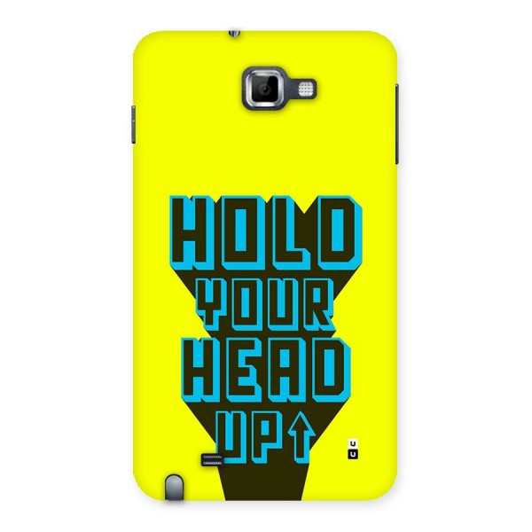 Head Up Back Case for Galaxy Note