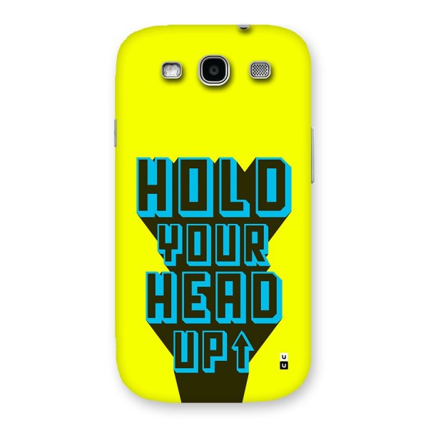 Head Up Back Case for Galaxy S3