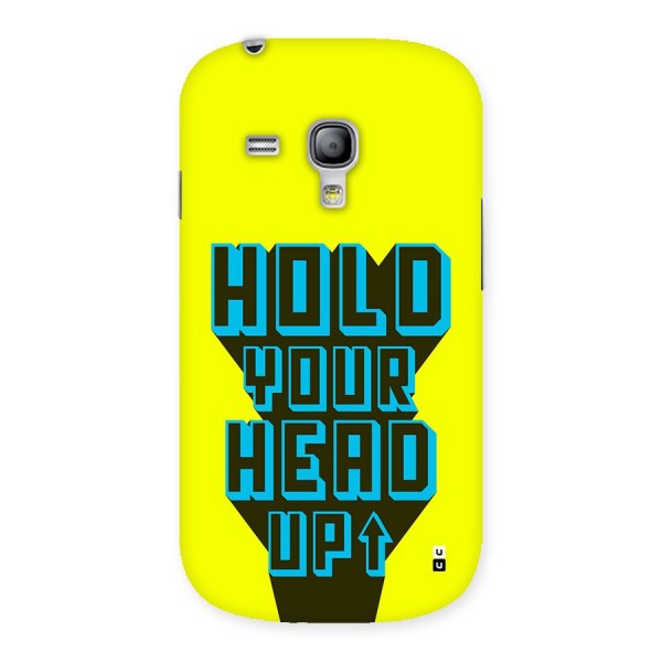 Head Up Back Case for Galaxy S3 Mini