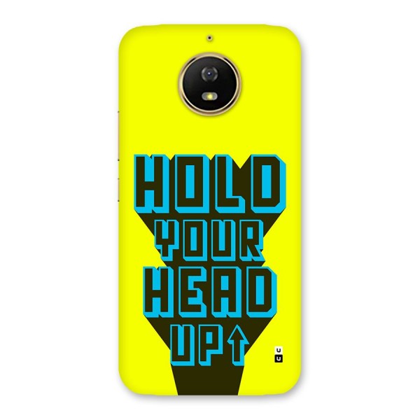 Head Up Back Case for Moto G5s