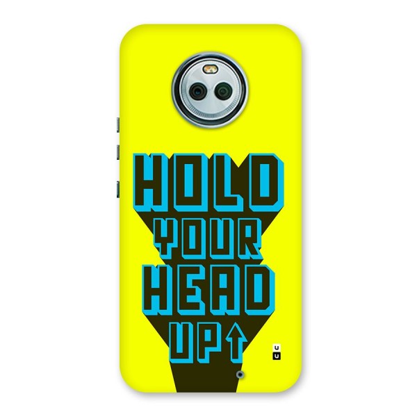 Head Up Back Case for Moto X4