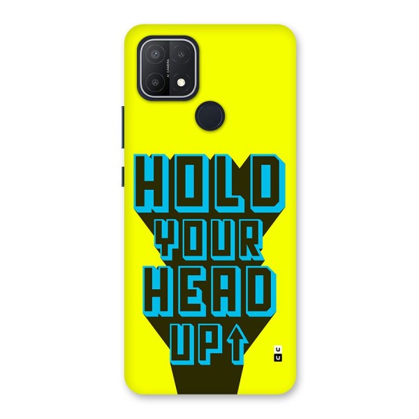 Head Up Back Case for Oppo A15