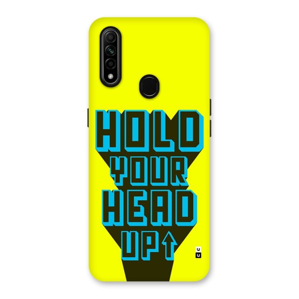 Head Up Back Case for Oppo A31