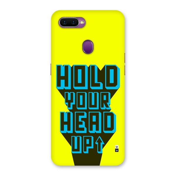 Head Up Back Case for Oppo F9