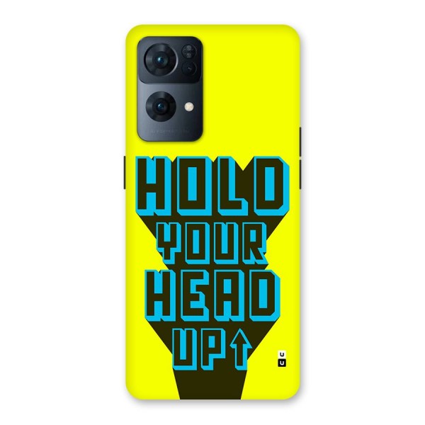 Head Up Back Case for Oppo Reno7 Pro 5G