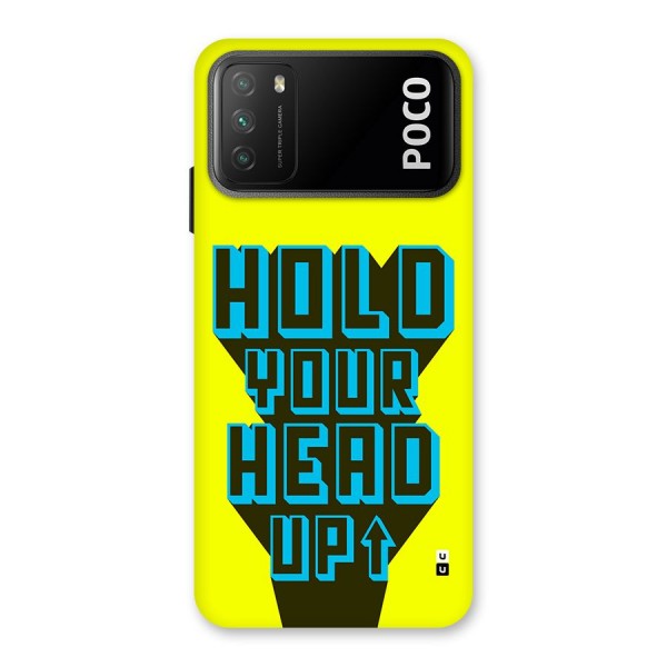 Head Up Back Case for Poco M3