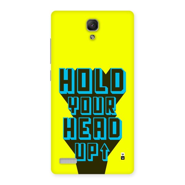 Head Up Back Case for Redmi Note