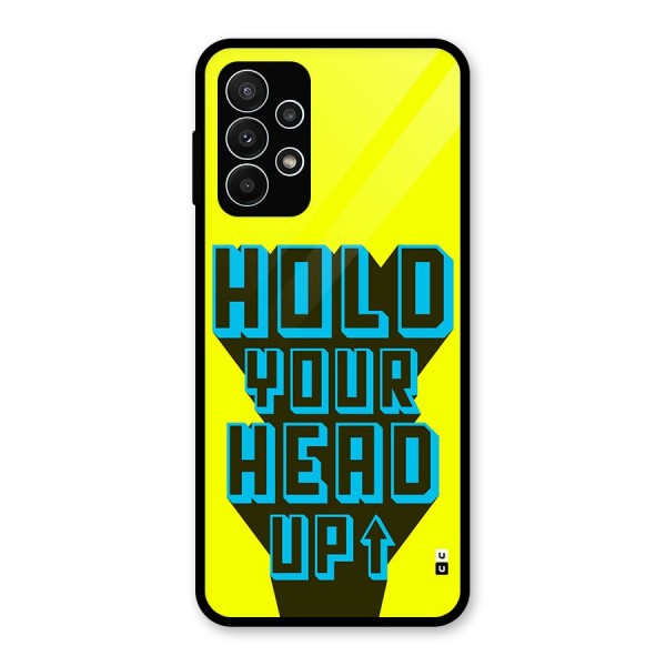 Head Up Glass Back Case for Galaxy A23