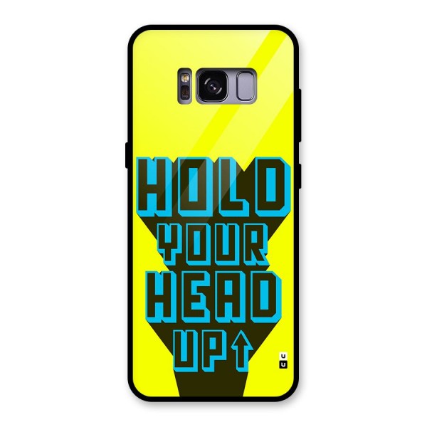 Head Up Glass Back Case for Galaxy S8