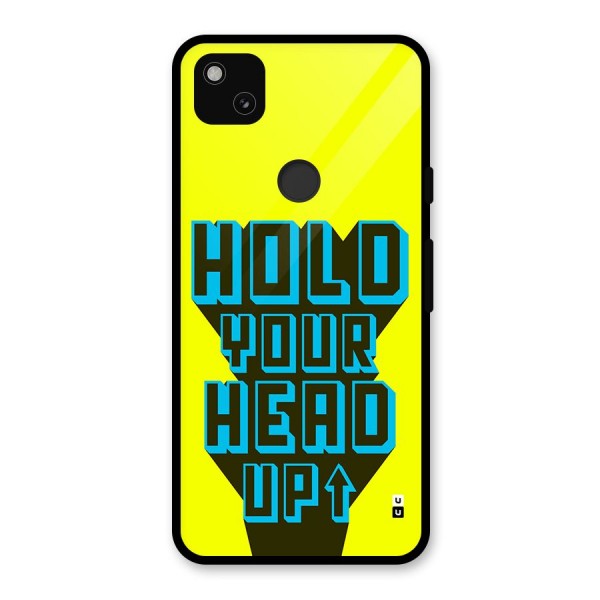 Head Up Glass Back Case for Google Pixel 4a