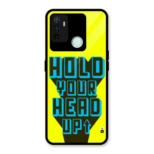 Head Up Glass Back Case for Oppo A53