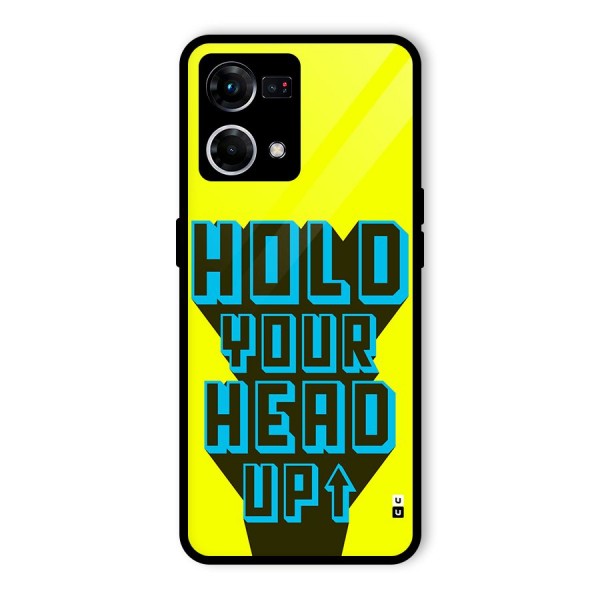 Head Up Glass Back Case for Oppo F21 Pro 4G