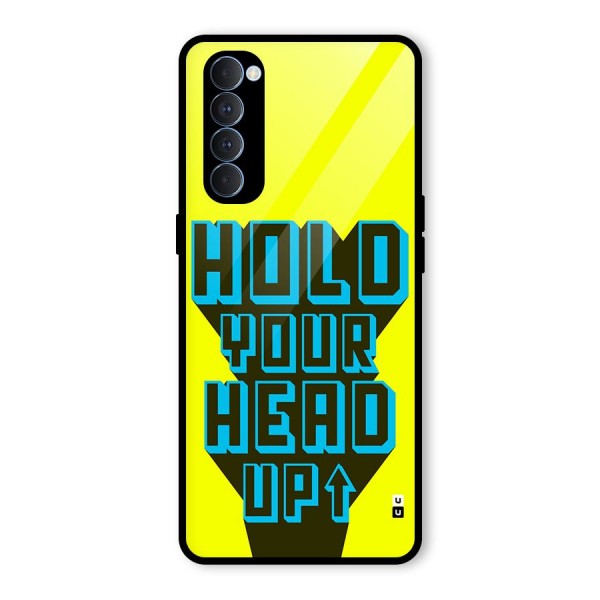 Head Up Glass Back Case for Oppo Reno4 Pro