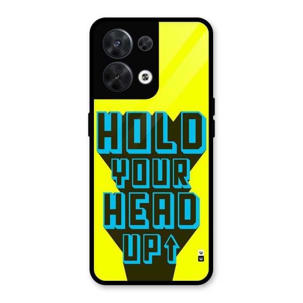 Head Up Glass Back Case for Oppo Reno8 5G