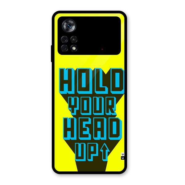 Head Up Glass Back Case for Poco X4 Pro 5G