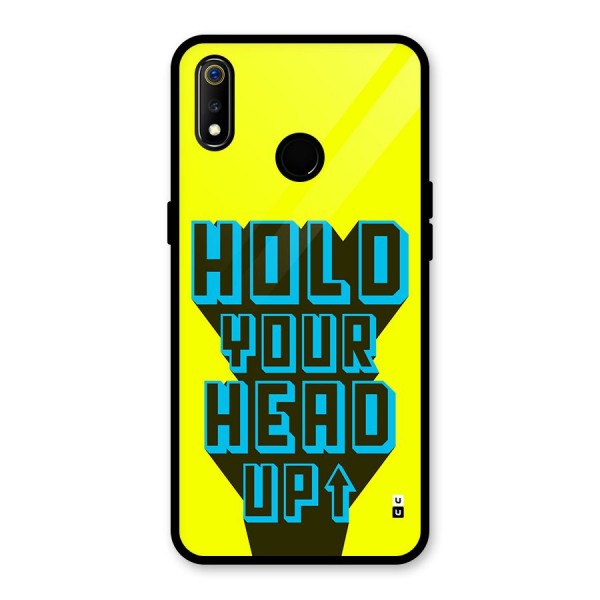 Head Up Glass Back Case for Realme 3