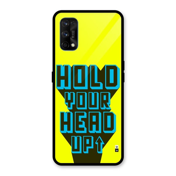 Head Up Glass Back Case for Realme 7 Pro