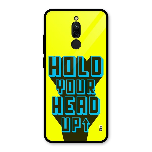 Head Up Glass Back Case for Redmi 8