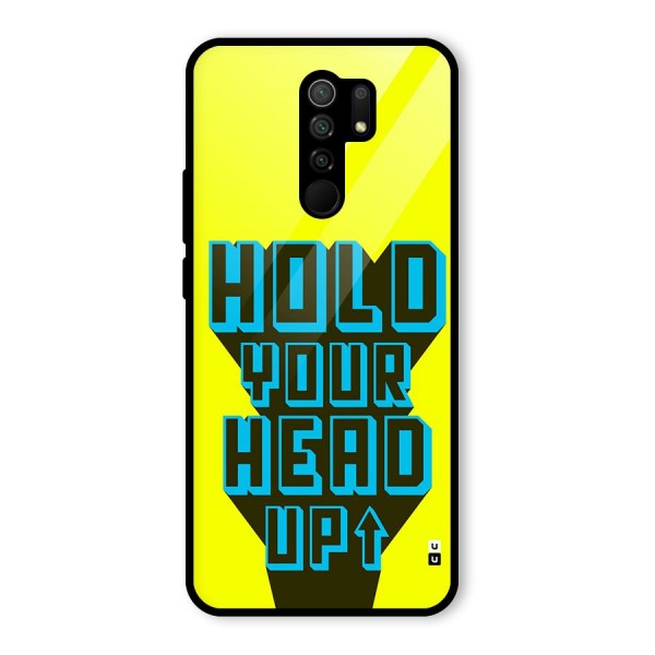 Head Up Glass Back Case for Redmi 9 Prime