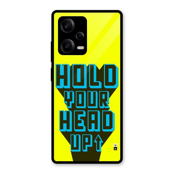 Head Up Glass Back Case for Redmi Note 12 Pro