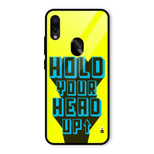 Head Up Glass Back Case for Redmi Note 7