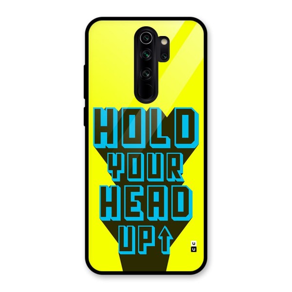 Head Up Glass Back Case for Redmi Note 8 Pro