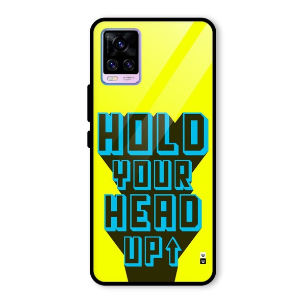 Head Up Glass Back Case for Vivo V20 Pro