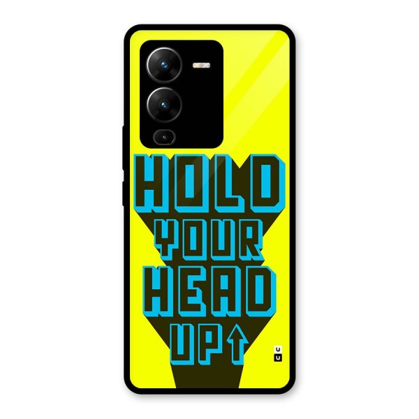 Head Up Glass Back Case for Vivo V25 Pro