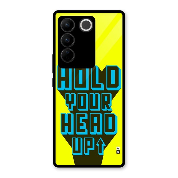 Head Up Glass Back Case for Vivo V27