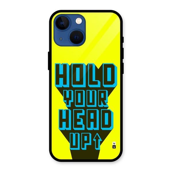 Head Up Glass Back Case for iPhone 13 Mini