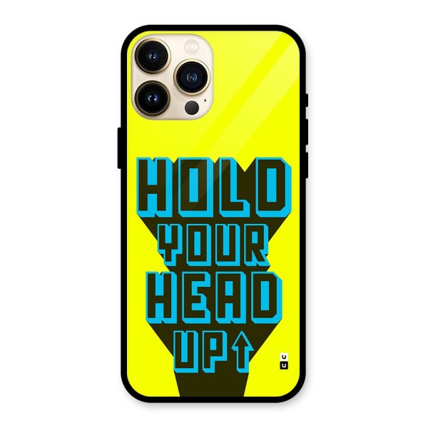 Head Up Glass Back Case for iPhone 13 Pro Max