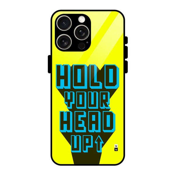 Head Up Glass Back Case for iPhone 15 Pro Max