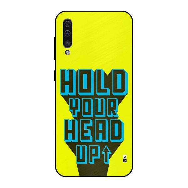 Head Up Metal Back Case for Galaxy A50