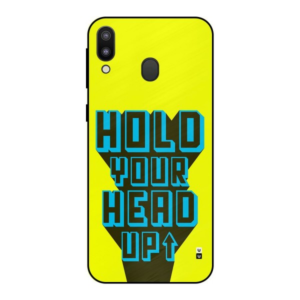 Head Up Metal Back Case for Galaxy M20