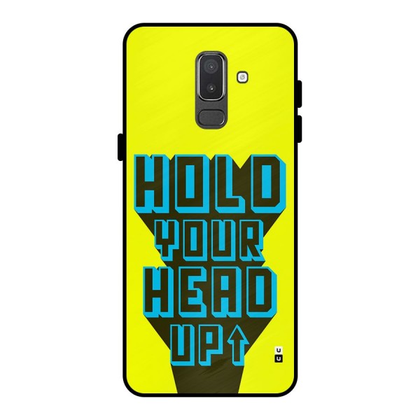 Head Up Metal Back Case for Galaxy On8 (2018)