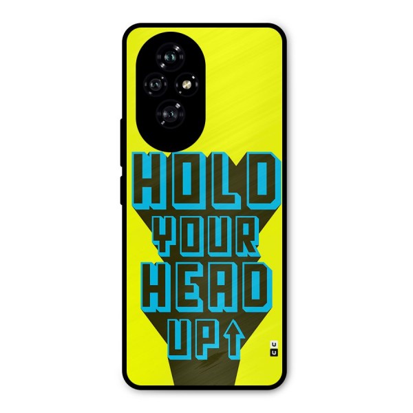 Head Up Metal Back Case for Honor 200