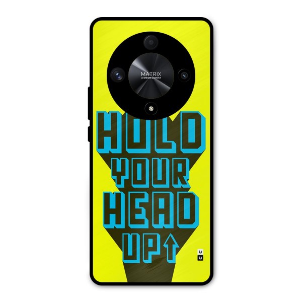 Head Up Metal Back Case for Honor X9b